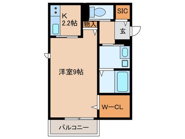 アンビエンテの物件間取画像